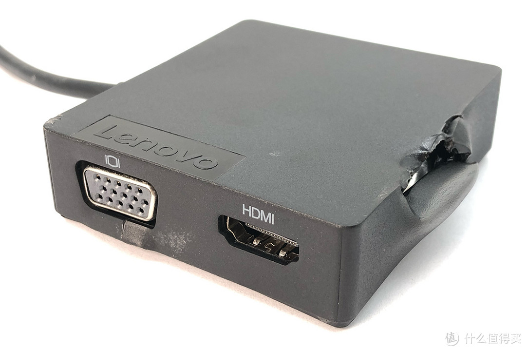 全新原装联想USB-C便携式端口扩展器 拆解报告travel hub 4X90M60793 03X7417 USB转HDMI 4K 30HZ 千兆网口