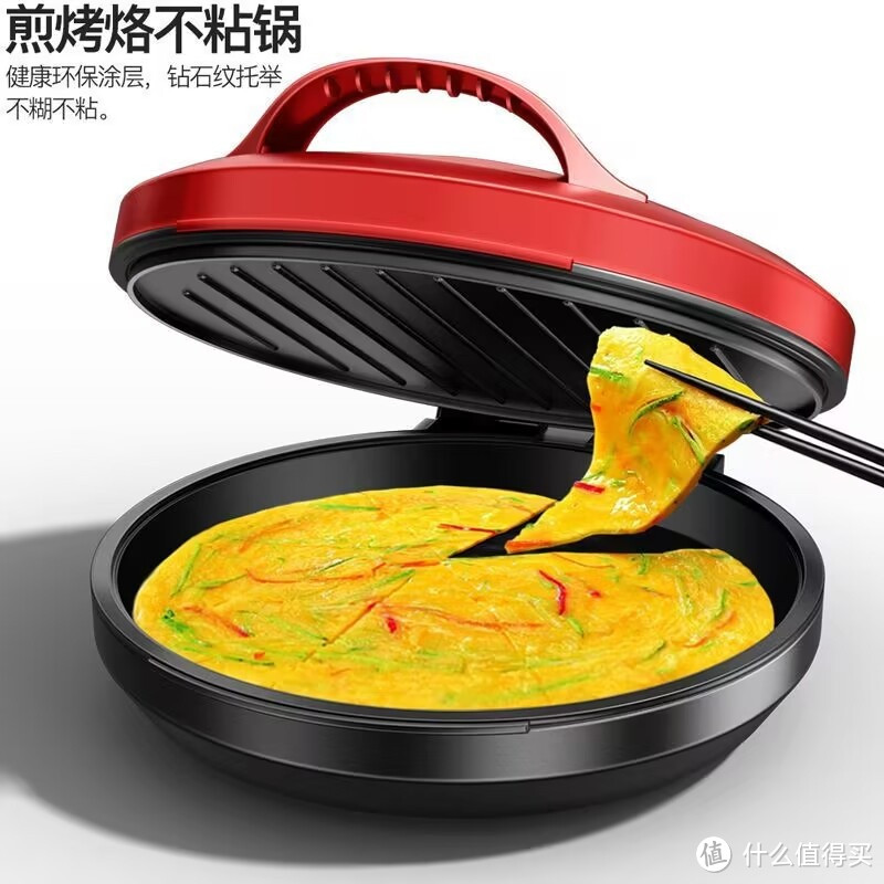 长虹电饼铛:轻松制作美味煎饼!