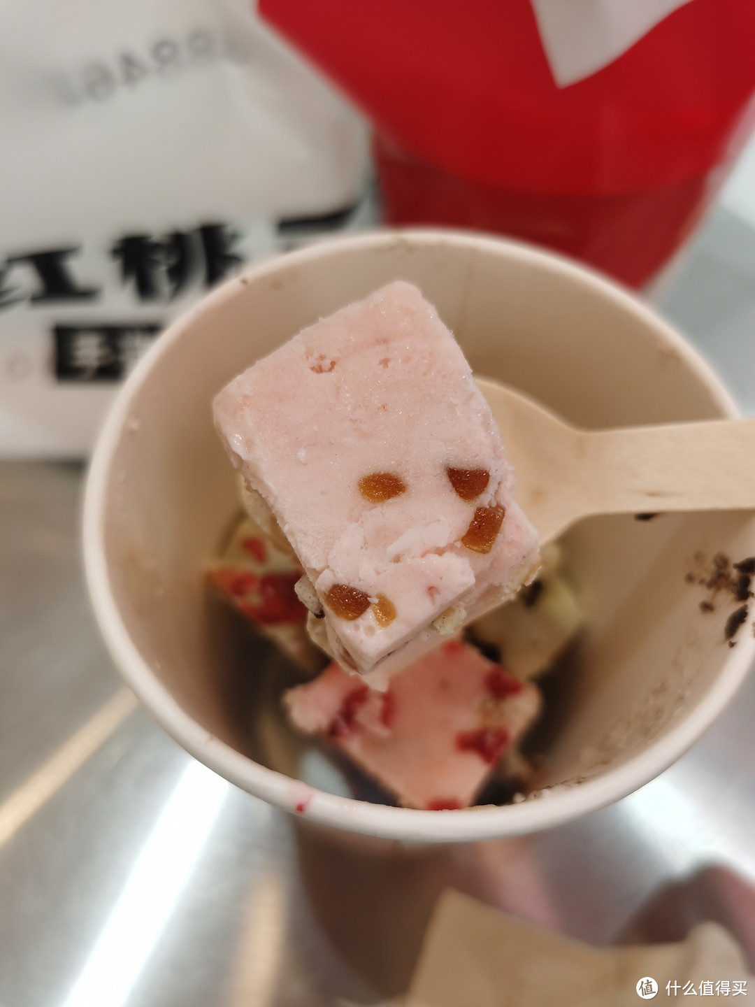 济南丨红桃三酸奶杯和炒酸奶，酸奶的两种吃法全都get