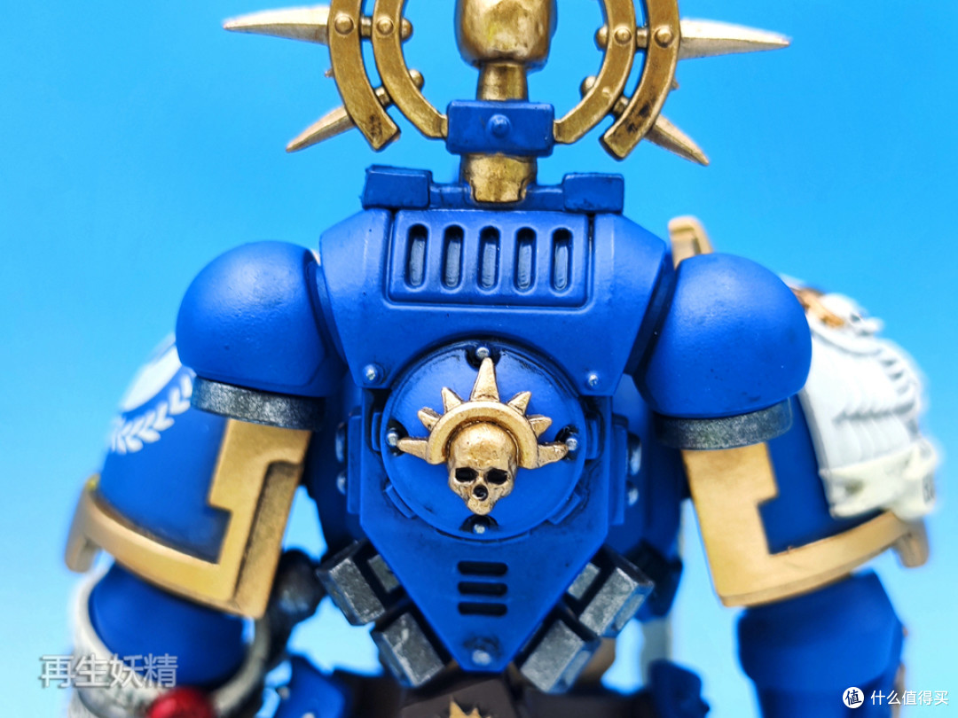JOYTOY 暗源 战锤40K 圣物盾 原铸连长 入列