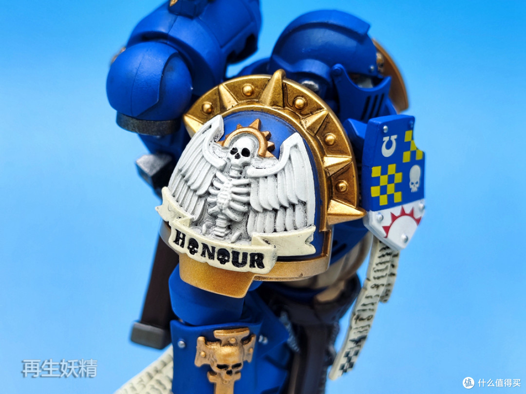 JOYTOY 暗源 战锤40K 圣物盾 原铸连长 入列