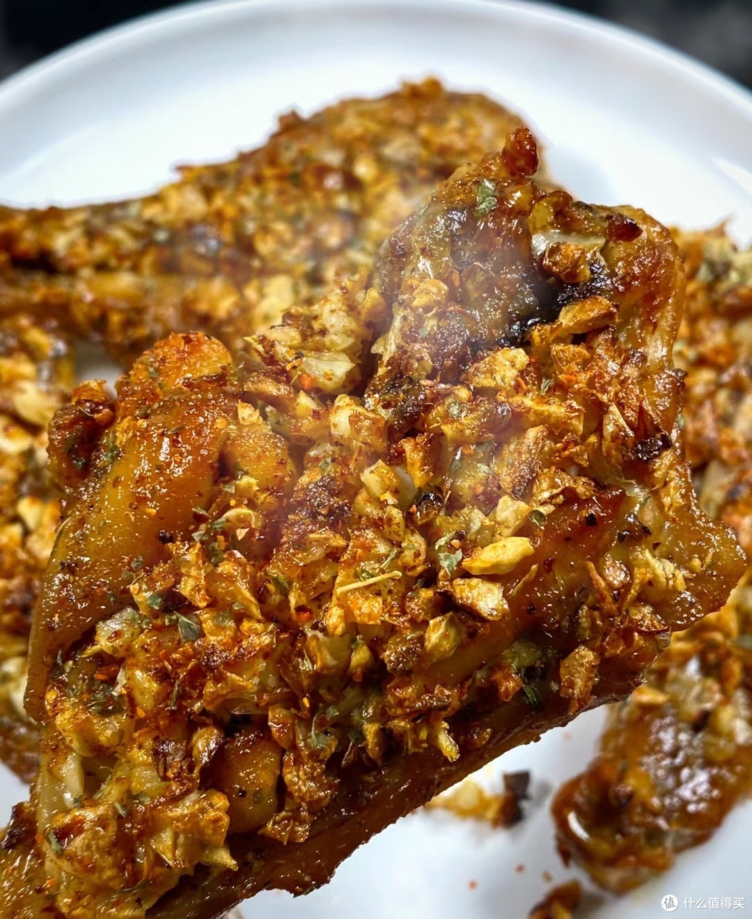 我妈做的蒜香鸡腿，真的太香了