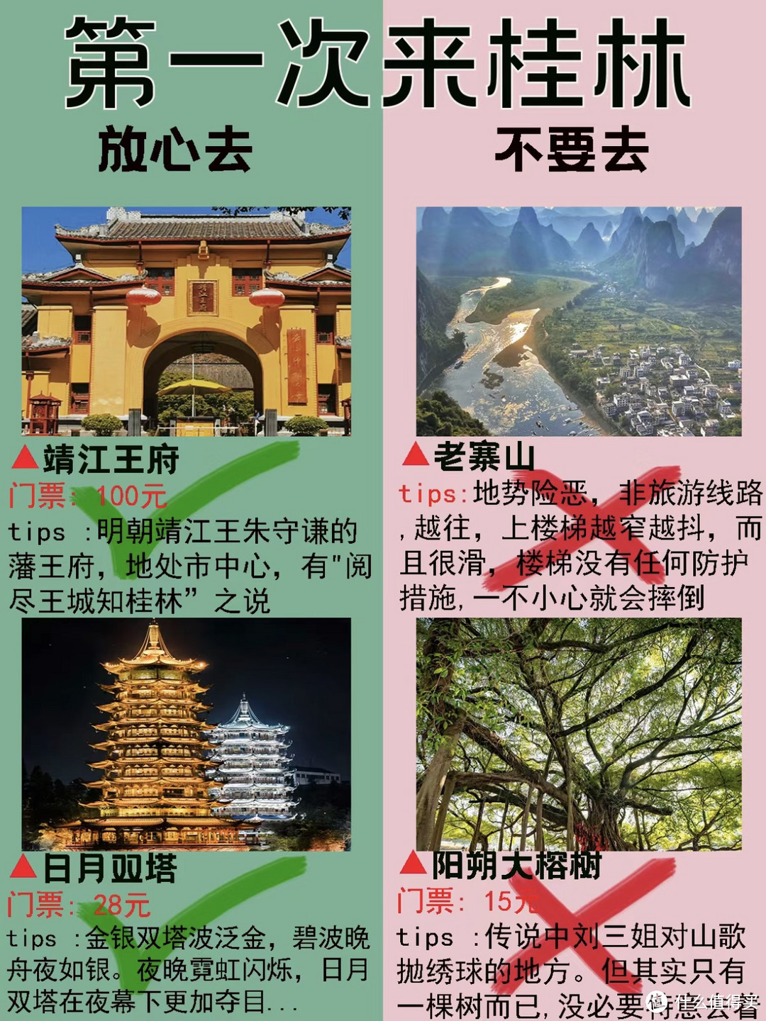 第一次来桂林旅游必看超全攻略✔️码住