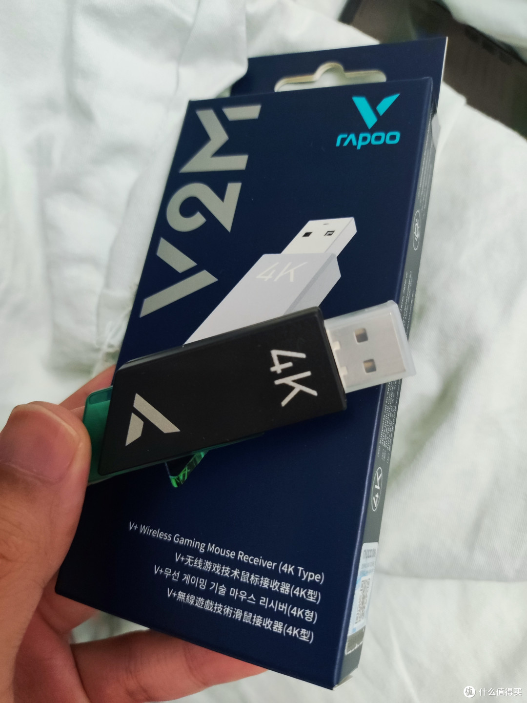 雷柏鼠标的4K接收器来一个,适用于雷柏vt9pro 鼠标