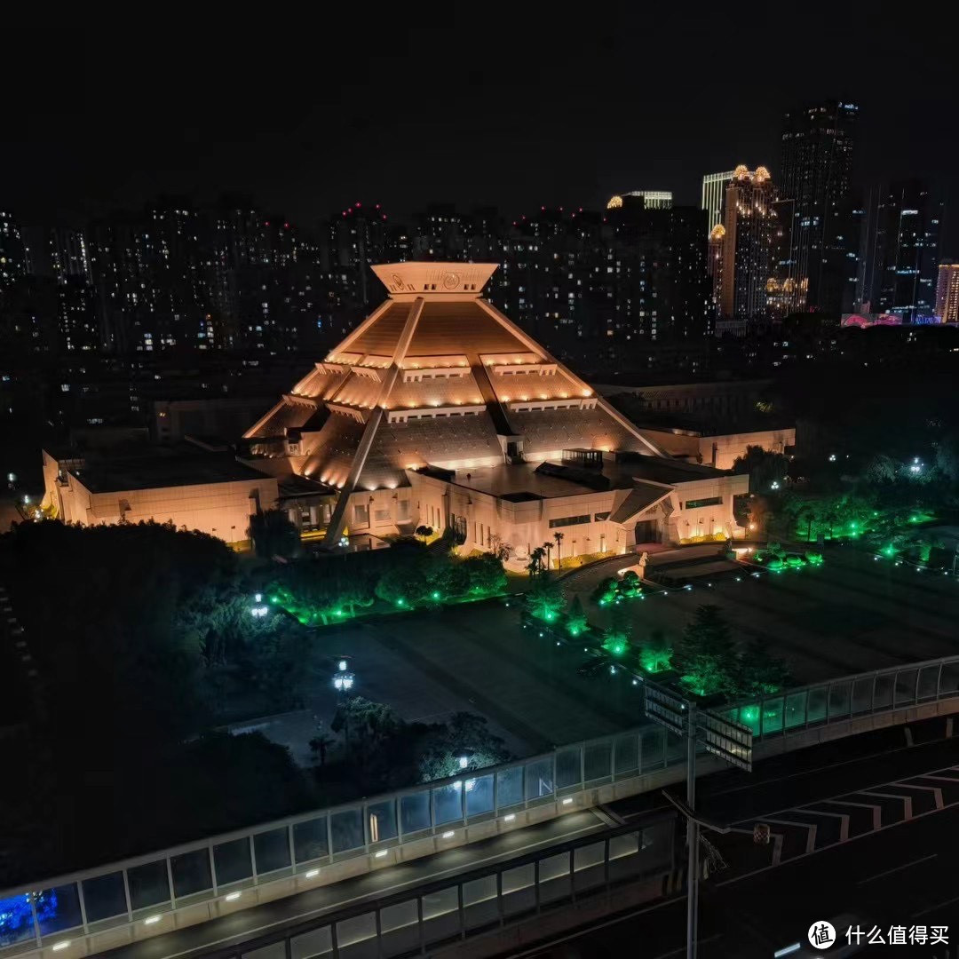 国庆节夜游郑州观中原古代石刻艺术展回想，来看看古时候的手办吧