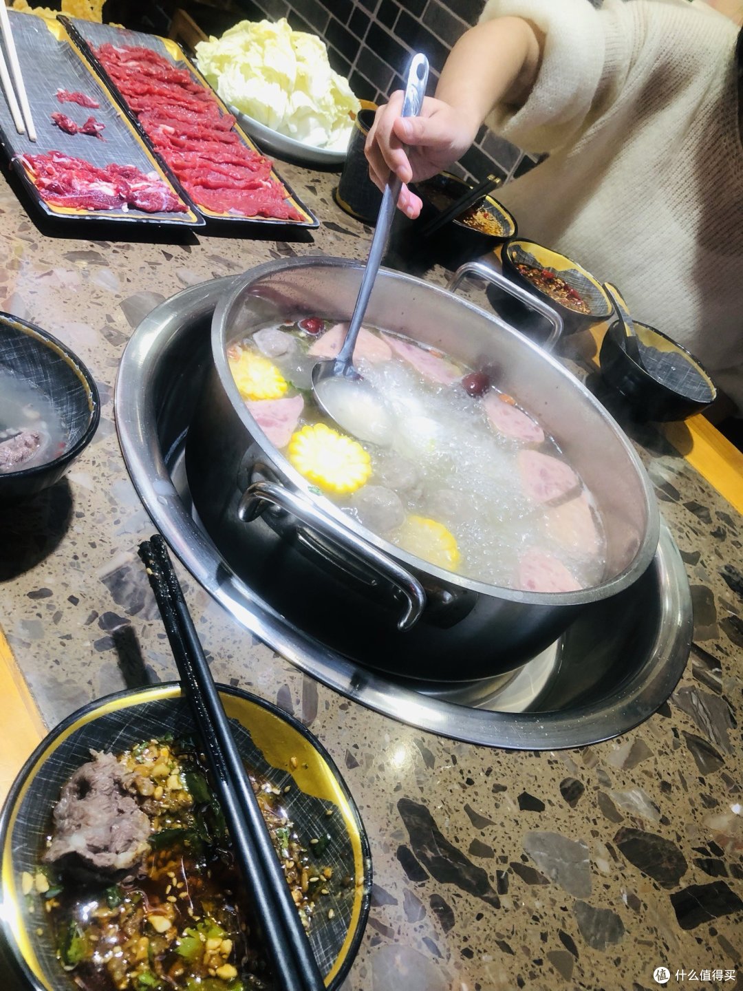 在成都的潮汕牛肉，是中秋佳节的美味享受