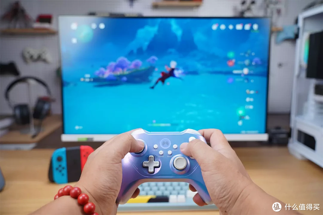 PC/TV/NS多平台制霸,六轴体感、霍尔摇杆,北通阿修罗2Pro+星云版分享!