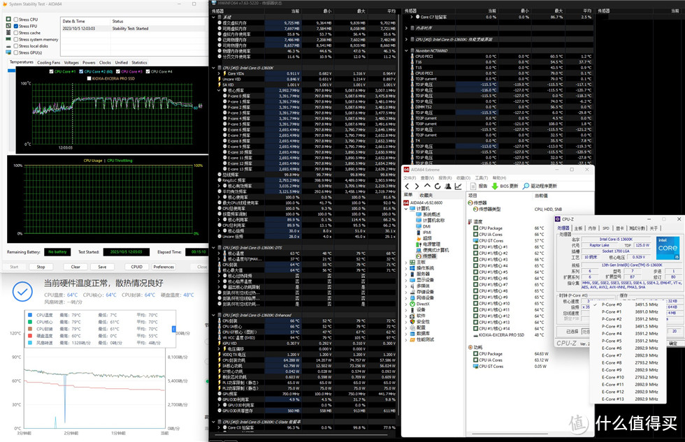 Intel 13600K+利民AXP90-X47/X53+华擎+极夜的DESKMIC B760准系统简单装机