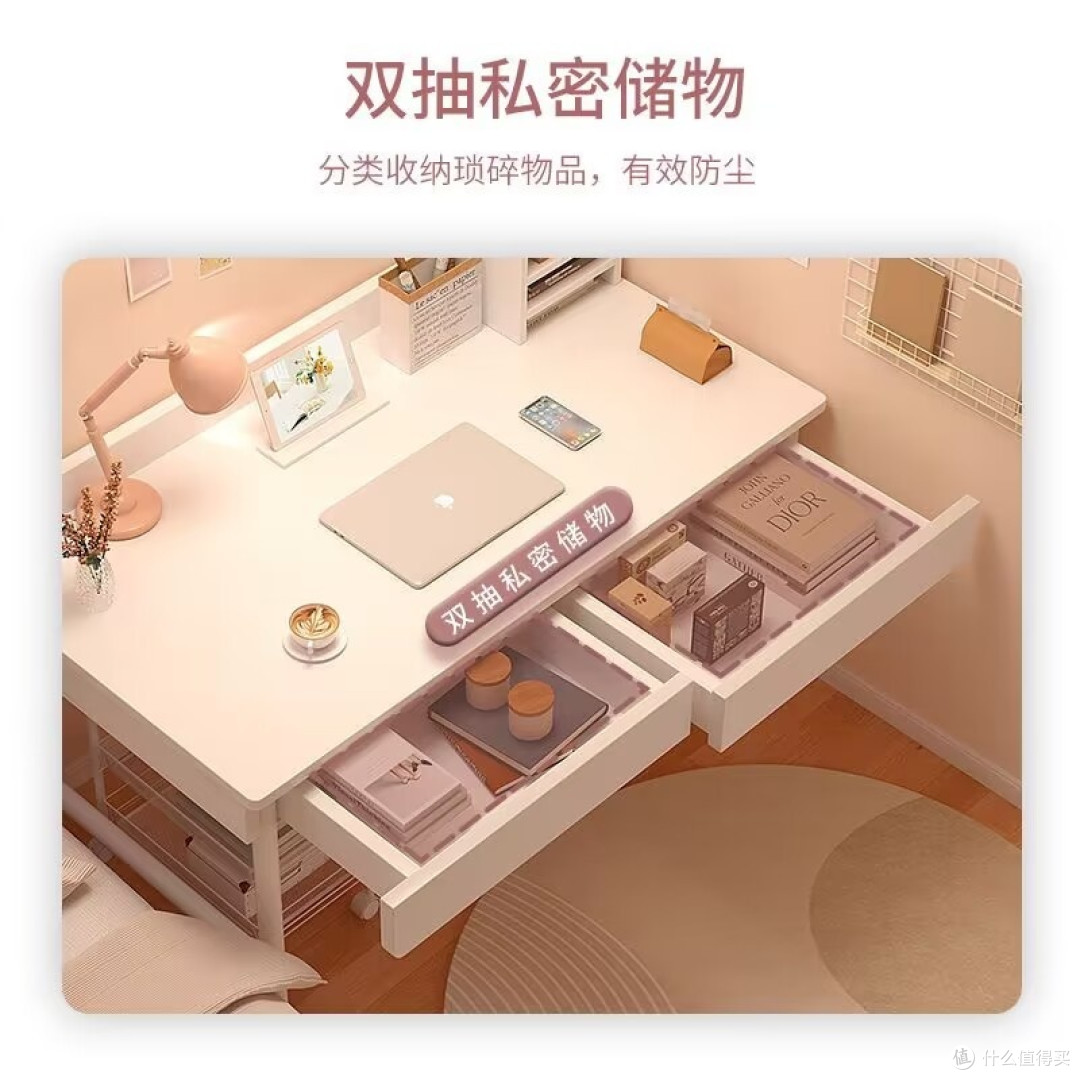 非常简单大气的一款家用学习桌