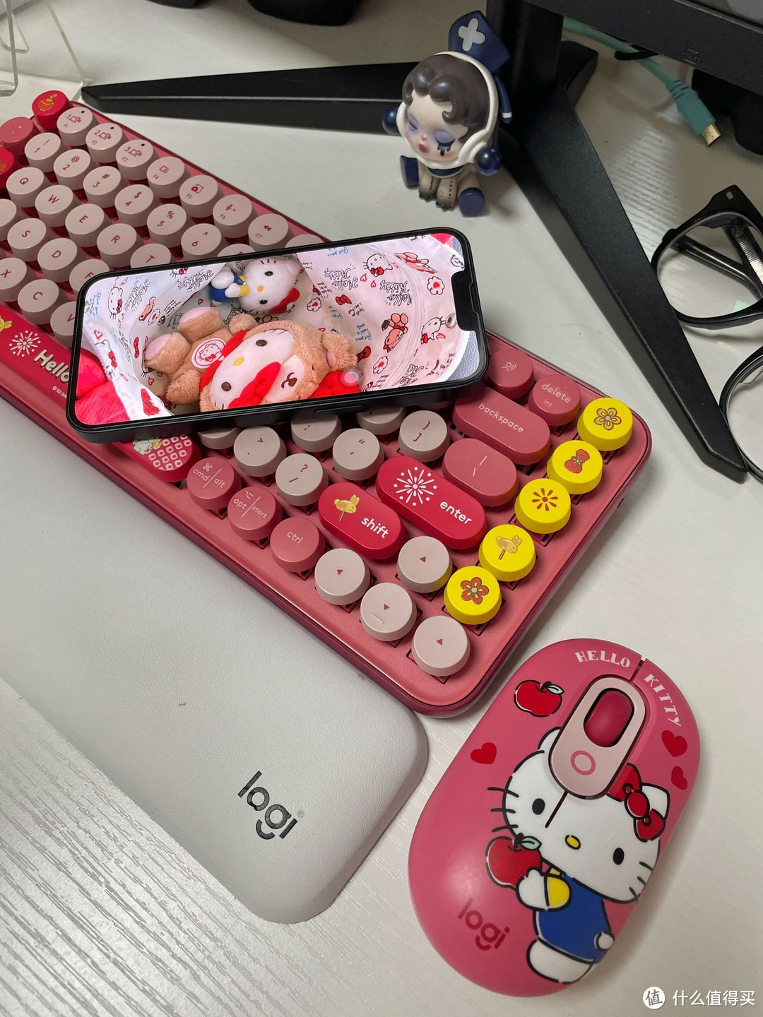  联名款键盘 Pop Keys Hello Kitty