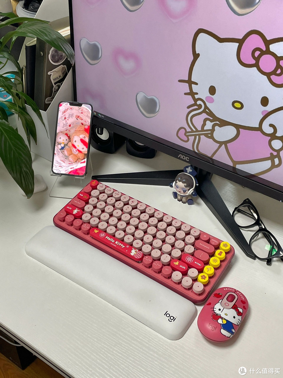  联名款键盘 Pop Keys Hello Kitty