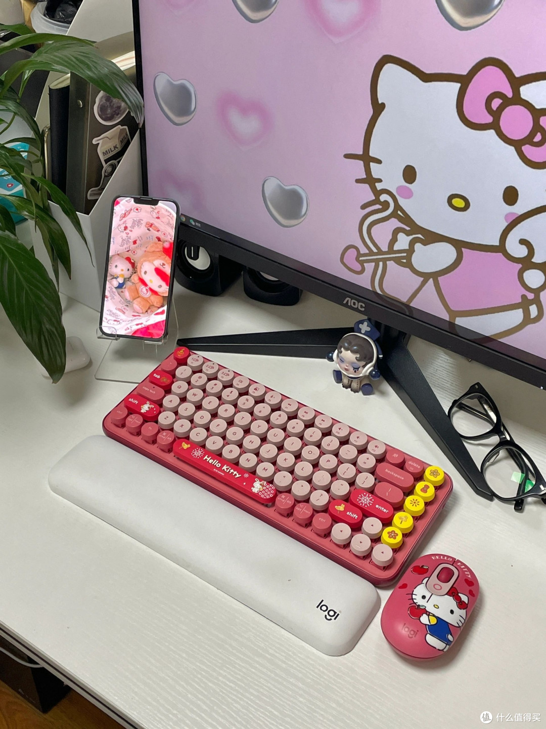 联名款键盘 Pop Keys Hello Kitty
