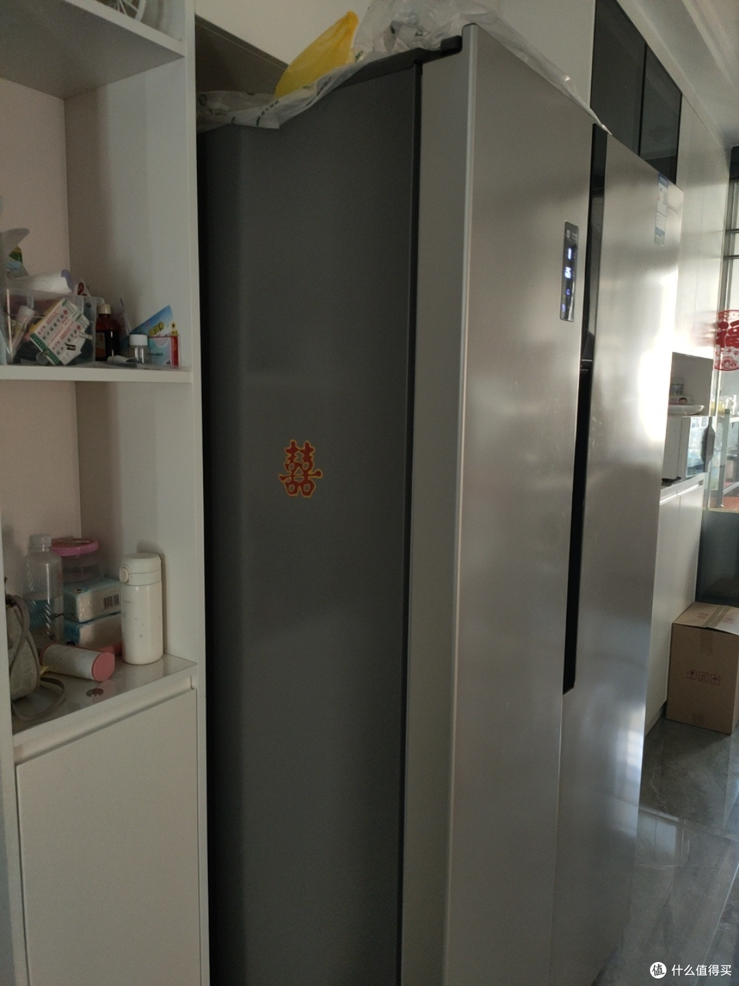 新家装修,推荐容声双开门冰箱
