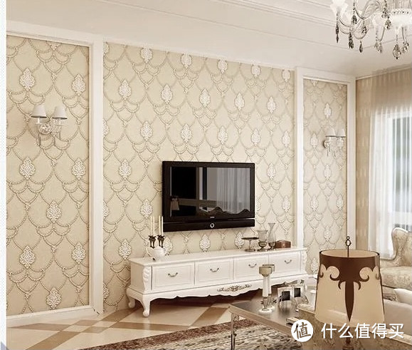 家里装修，客厅电视背景墙选艺术涂料还是木饰面板？