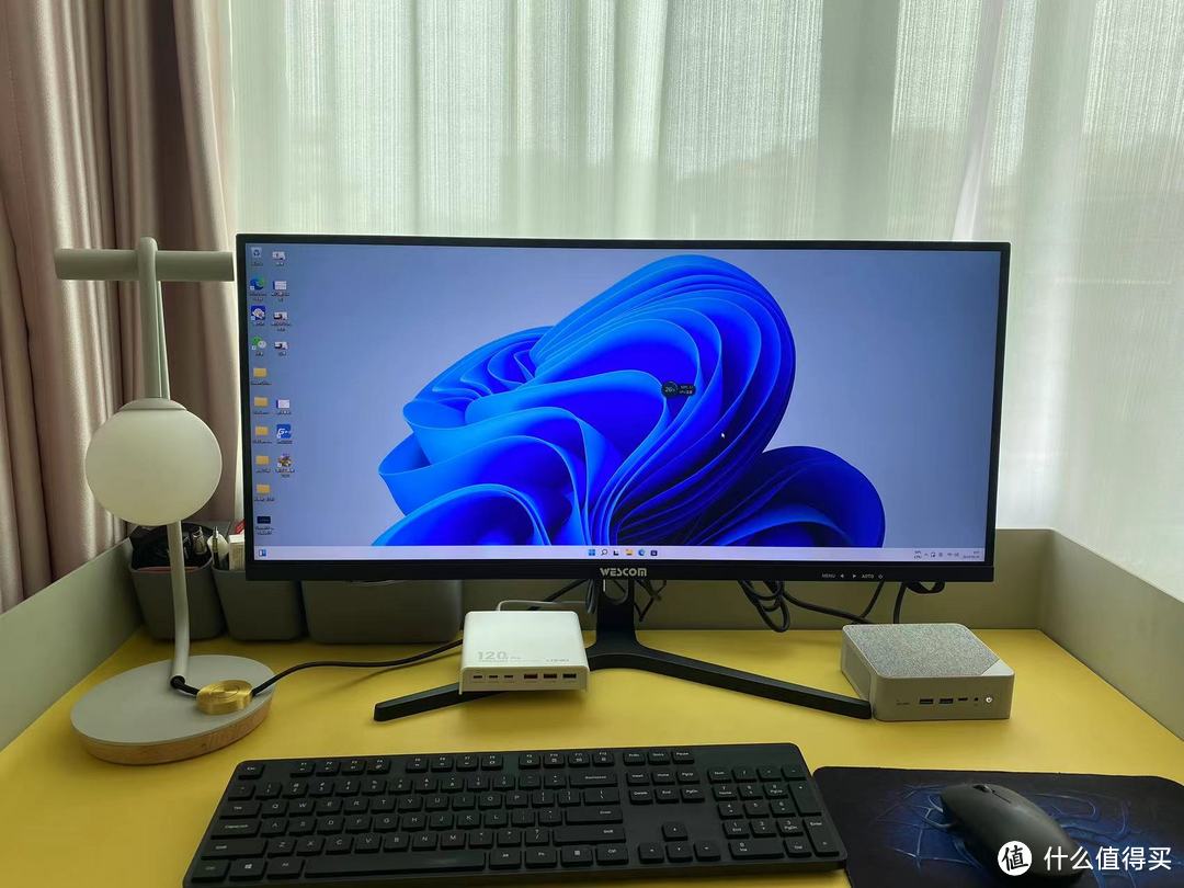 wescom 29寸带鱼屏显示器,观影摸鱼好帮手