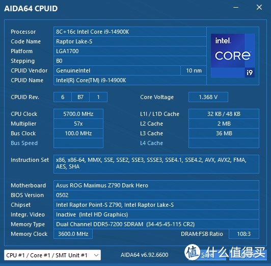 最后的Core i末代皇帝！Intel 第14代Core i9 14900K/Core i7 14700KF首发测试——4K游戏有多少区别？