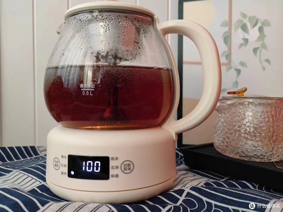 97% 的用户评价小熊煮茶器:太方便了,随时能喝到热茶了!