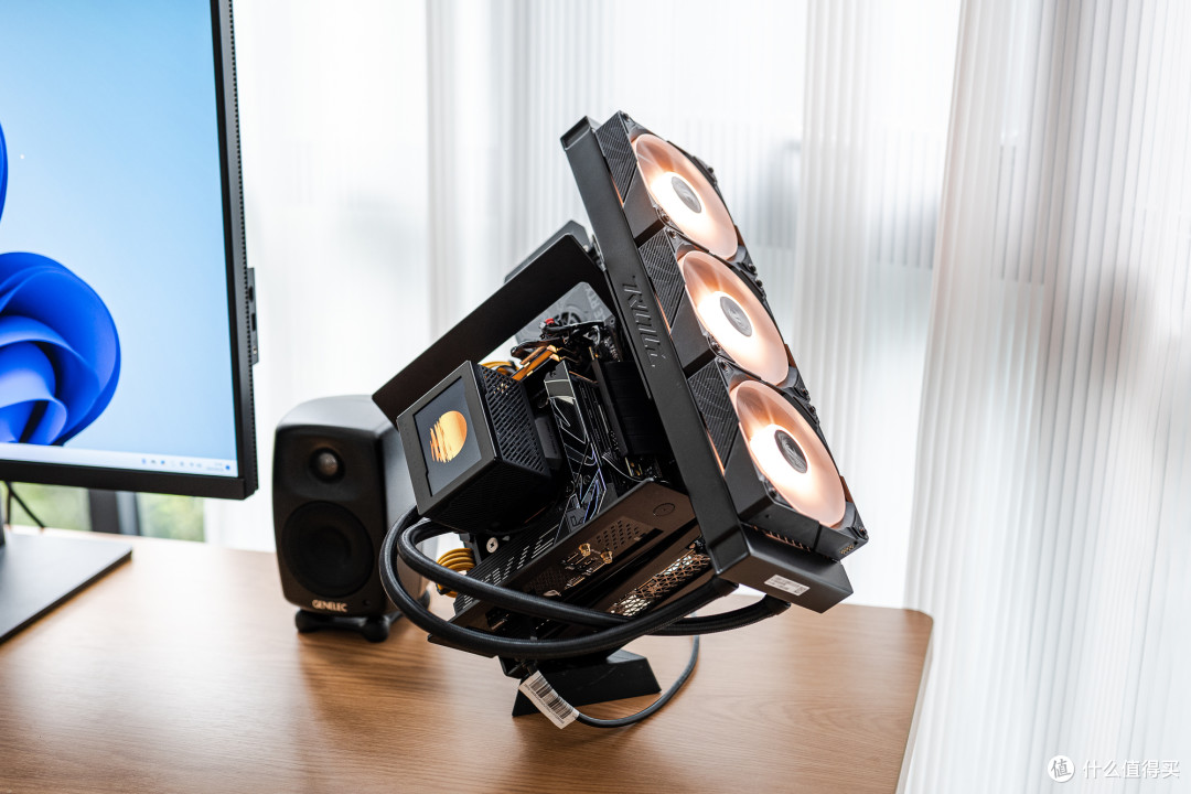 给老外一点小小的中国震撼?XAIT mini+华硕主板+索泰RTX4060 桌面手办装机