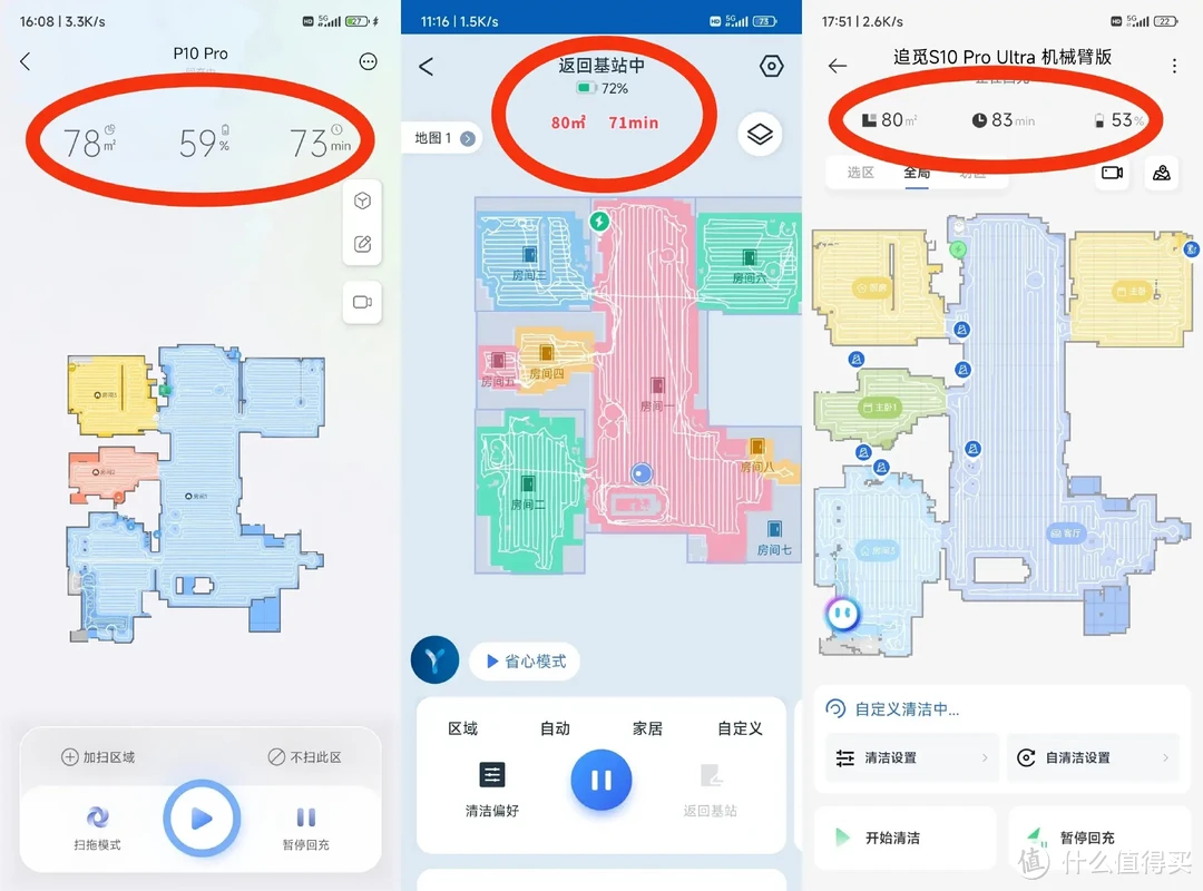 高性价比扫地机器人大横评：科沃斯T20S Pro、追觅S10pro ultra、石头P10 Pro谁才是最优解？