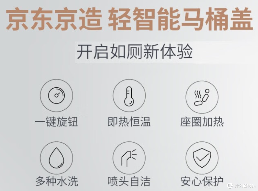 京东京造智能马桶盖轻智能版
