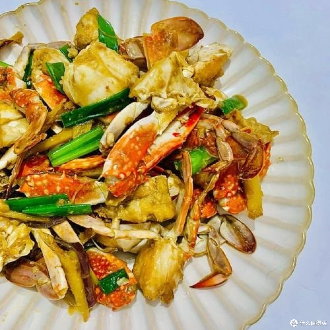 葱姜炒梭子蟹