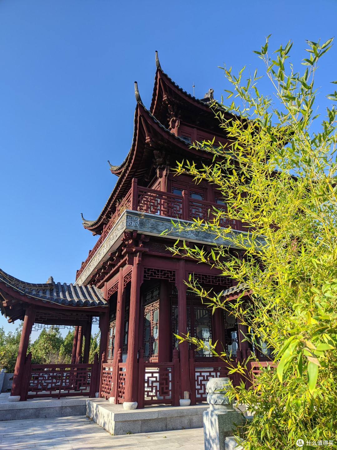 徐州龙腰山之环翠阁与望湖亭