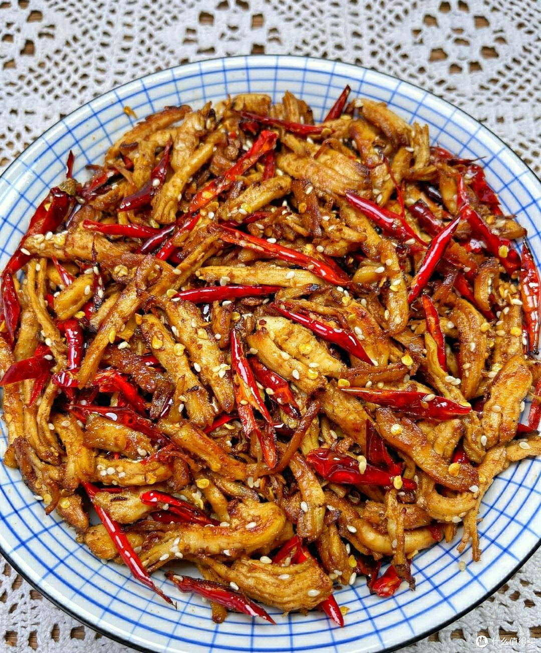 麻辣鸡丝