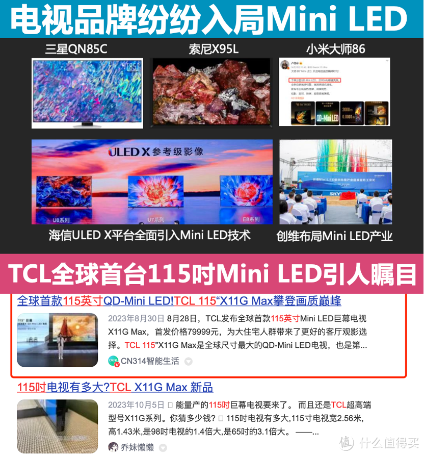 这篇文章告诉你今年双11为啥要买 Mini LED电视！