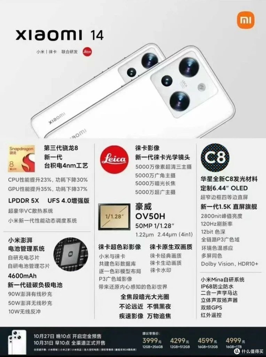 小米14、Z60 Ultra现身Geekbench,性能直指A17 Pro