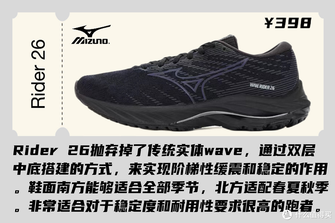 Mizuno Wave Rider 26