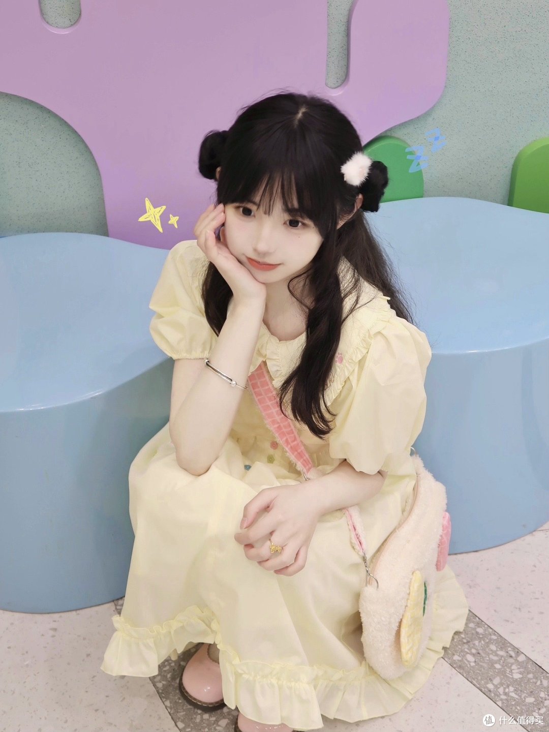 甜美学院风，显瘦气质裙