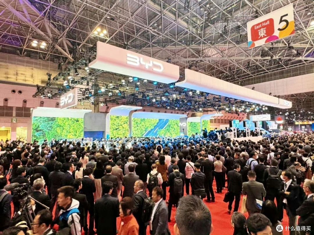 比亚迪挺进2023东京车展，携5款车型亮相，强势发力海外市场