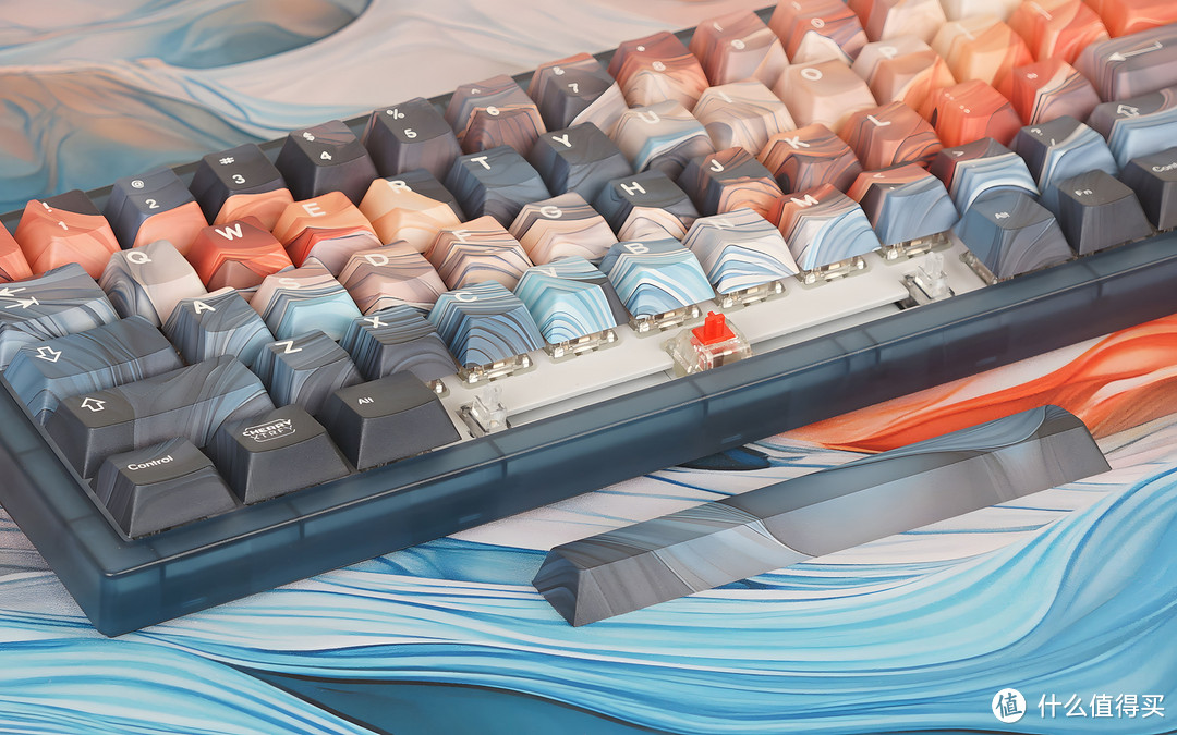 CHERRY XTRFY K5V2洪流主题机械键盘，时尚与性能的完美结合！
