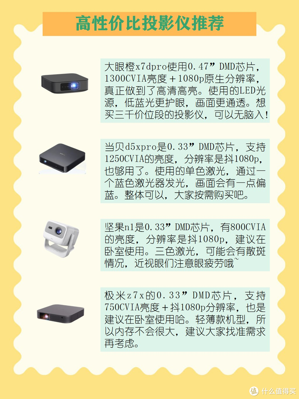 还有人不会买投影仪(扭曲阴暗地爬行)❗