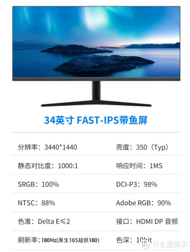 如何评价FastIPS+34寸+180Hz+3440×1440带鱼屏？3个月长测，5000字详评告诉你！