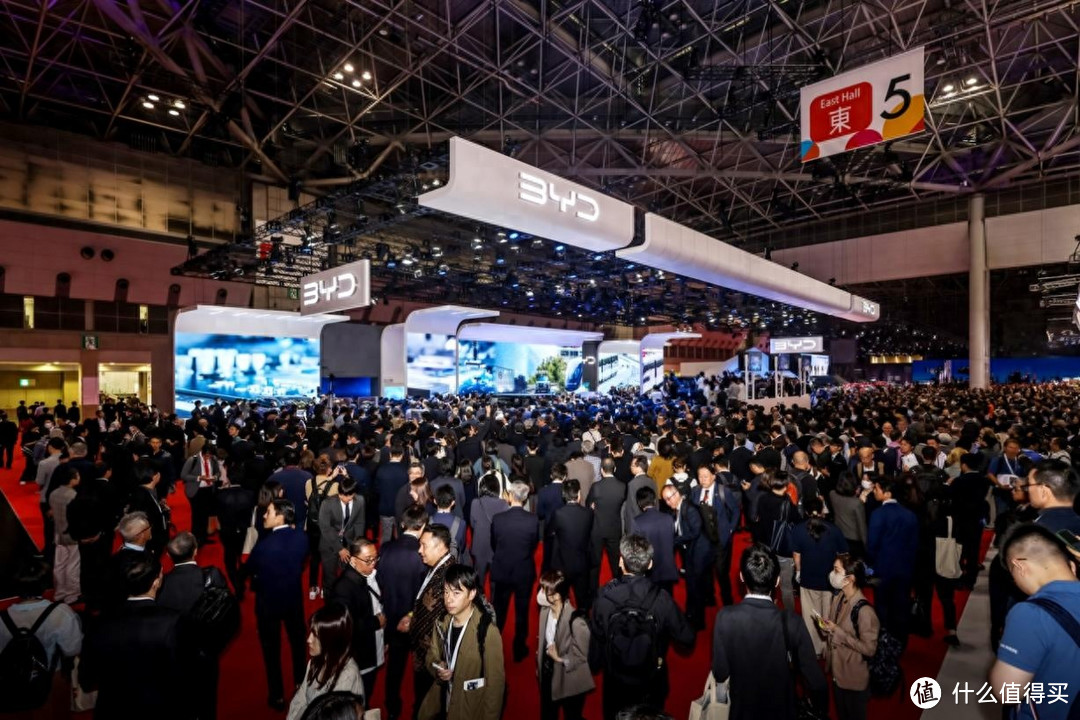 比亚迪亮相东京车展，向世界展示中国品牌力量！