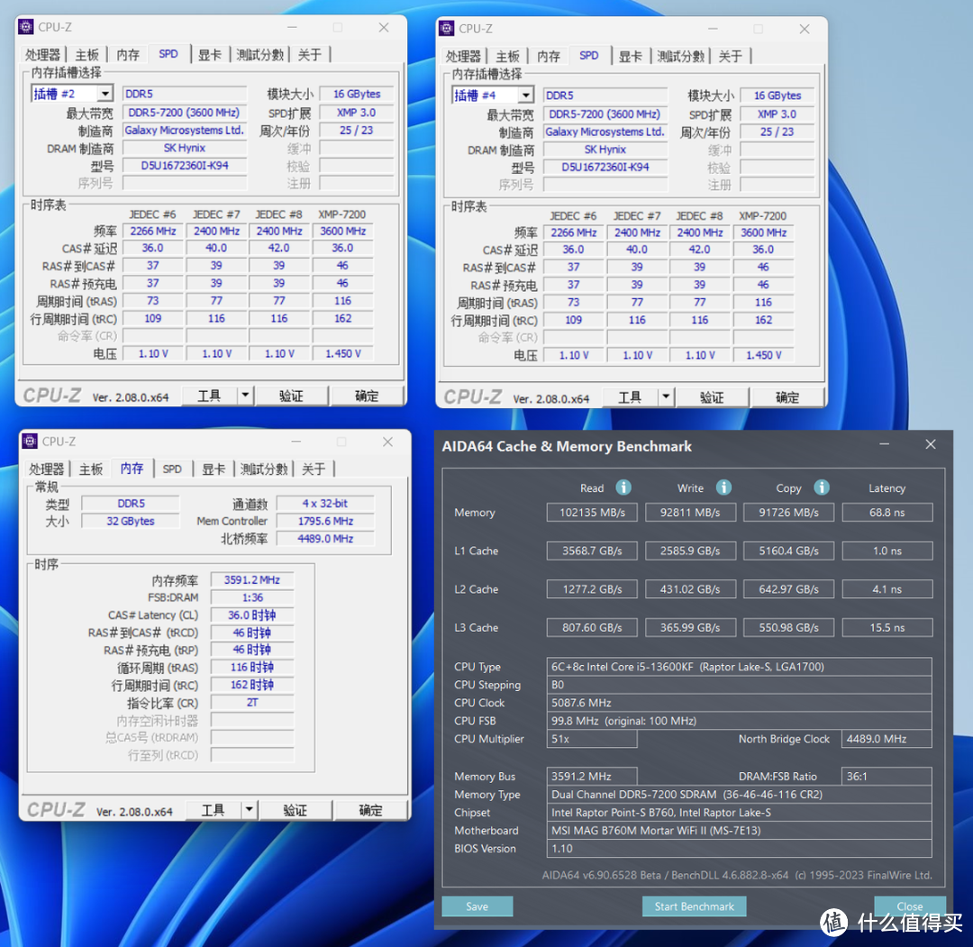 2023年双11电脑装机推荐：13600KF+4070Ti+高频D5+超频三星界C3 T500海景房