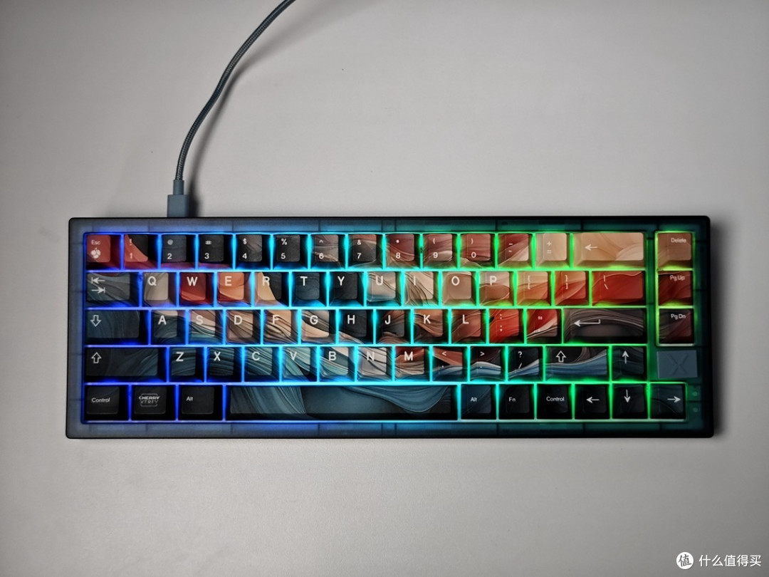 冠军键盘再升级,艺术和FPS完美结合:CHERRY XTRFY K5V2洪流首发评测