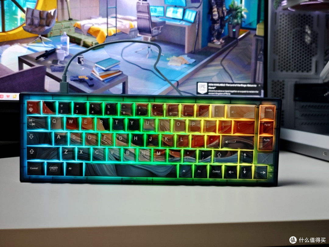 冠军键盘再升级,艺术和FPS完美结合:CHERRY XTRFY K5V2洪流首发评测