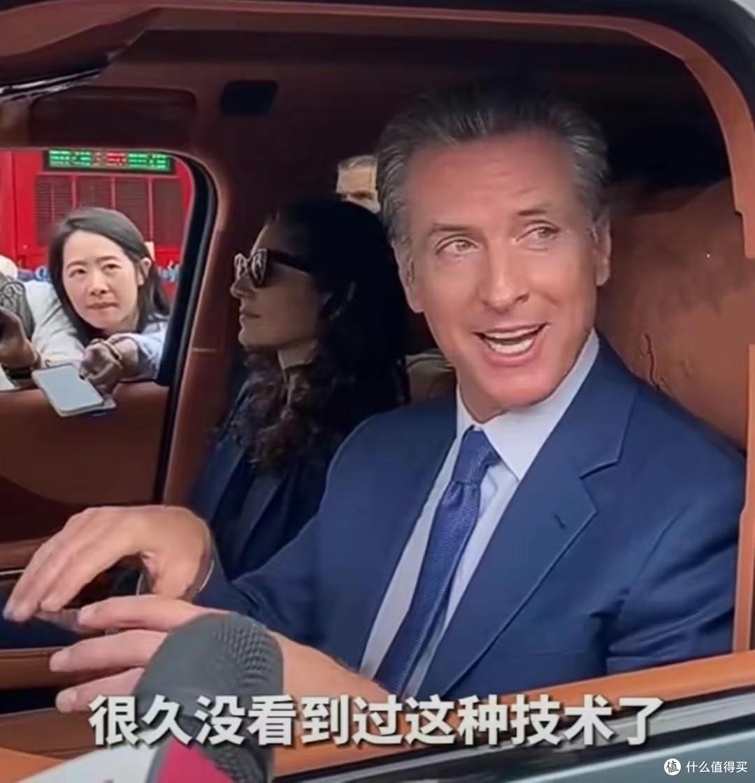 比亚迪汽车有多强?美国加州州长亲自“带货”,现场直呼要买两辆