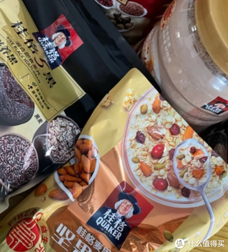 助力秋味餐厅之桂格(QUAKER)轻畅无米燕麦粥420克(35g*12袋)玉米鸡肉味 3分钟即食