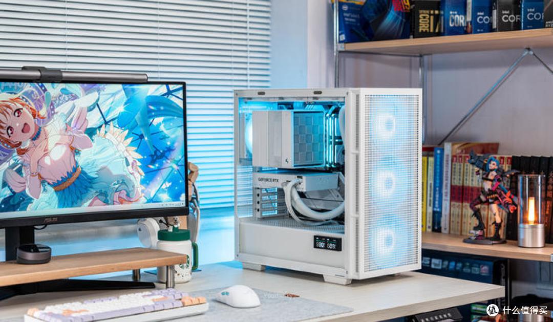 风吹大波浪——4090金属大师AIO+Z790刀锋钛MAX+九州风神CH560数显纯白装机展示