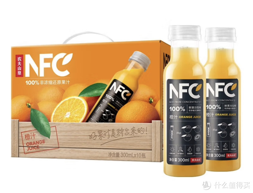 饮料要天然新鲜的，农夫山泉NFC橙汁选购评测