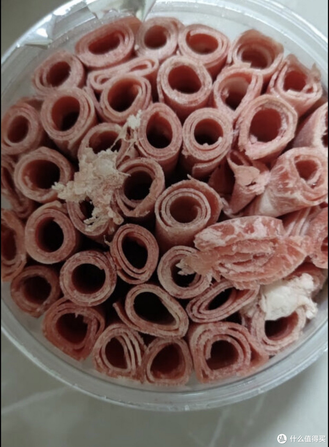 蒙都 神涮牛肉片 500g/桶 国产 冷冻家庭肥牛卷/片 火锅炒菜食材