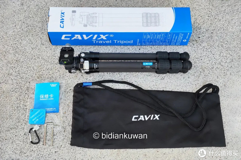 爬楼摄影，首选碳纤维：CAVIX凯唯斯W223D1C无中轴三脚架轻装体验