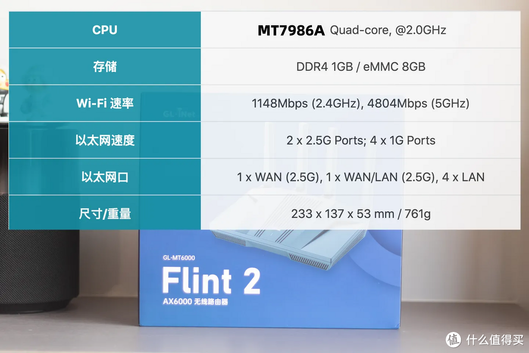 双2.5G+开源OpenWRT，这台AX6000路由器有亿点不同！GL-MT6000上手体验，软路由+硬路由的完美结合体！