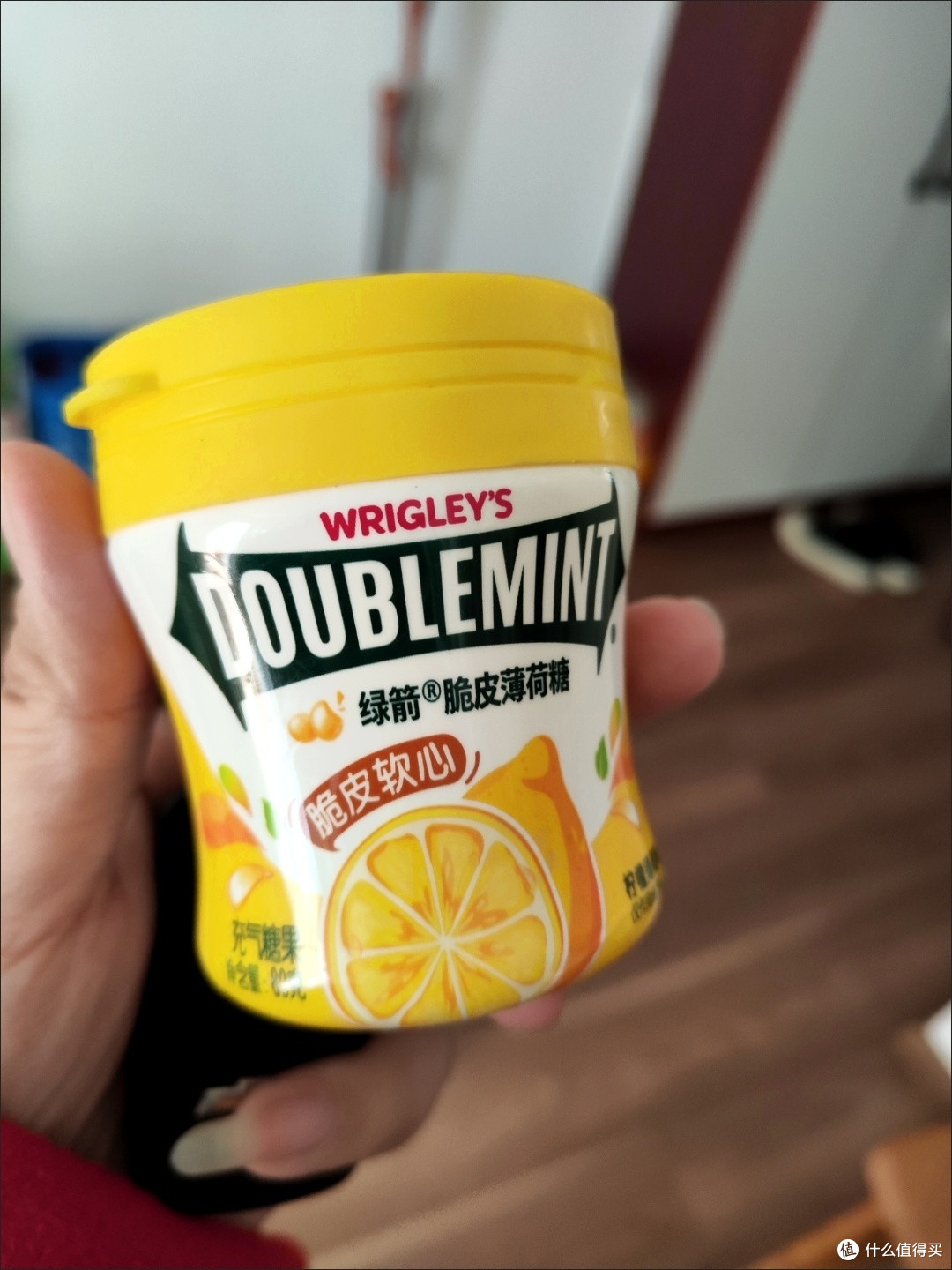 绿箭脆皮口香糖