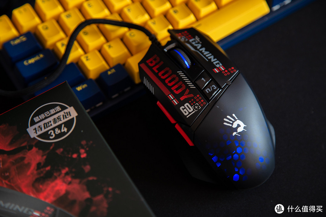 血手幽灵v8m max min 免驱动游戏鼠标