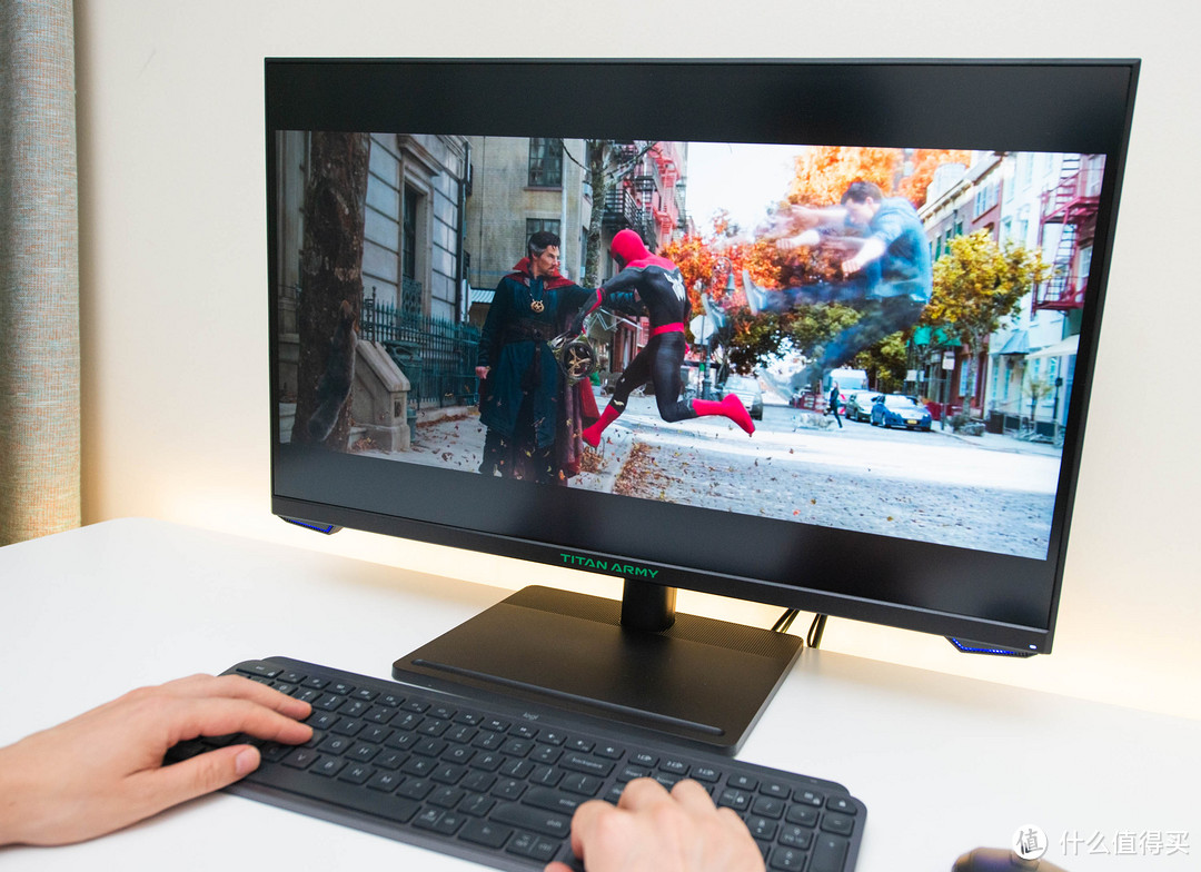 电竞显示器!千元级4K27英寸显示器,游戏党的福音, 泰坦军团 P27H2V