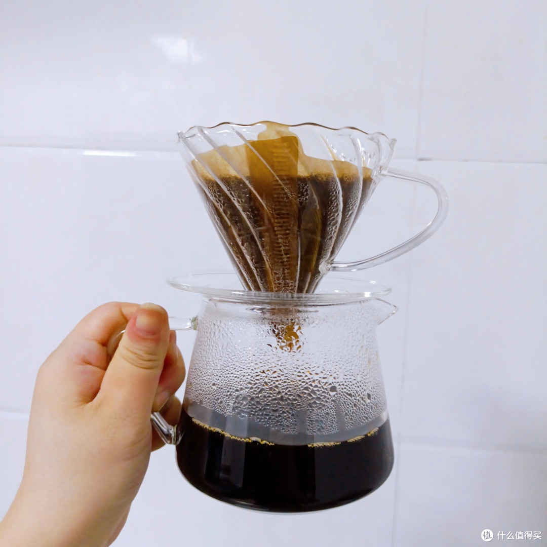 用黄金券换白银产品的大冤种来给大家反馈这个施美乐手冲咖啡壶套装啦